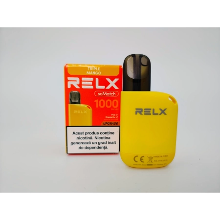 RELX SOMATCH KIT BRIGHT YELLOW-TRIPLE MANGO