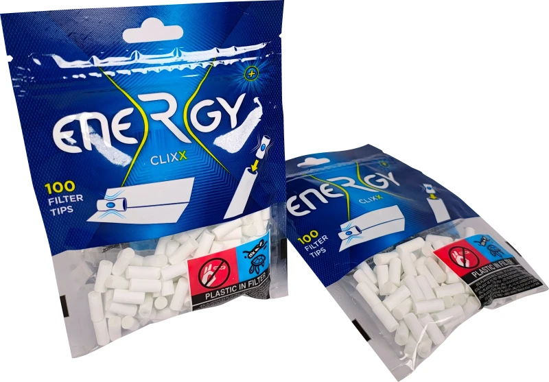 ENERGY PLUS CLIXX FILTER TIPS 6mm	