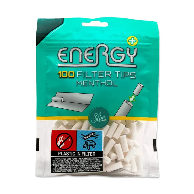 ENERGY PLUS FILTER TIPS MENTH